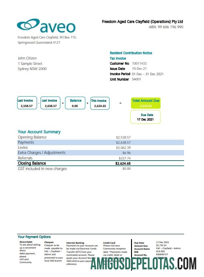 Berkualitas Australia Aveo bank laporan templat in .XLS and .PDF Berkas format
