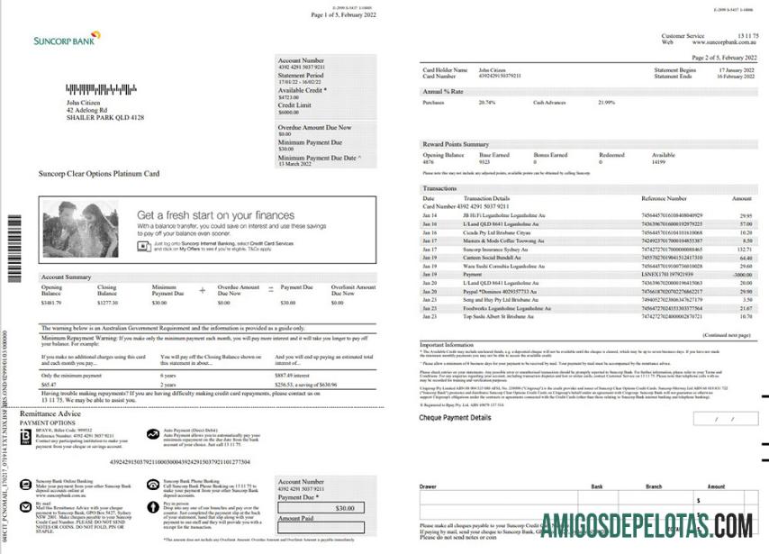 Australia Suncorp bank laporan 5 pages pratinjau