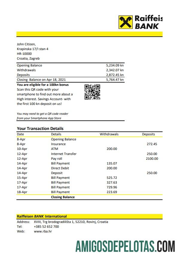 Dapat Diedit Kroasia Raiffeisen bank laporan easy to fill templat in .XLS and .PDF Berkas format