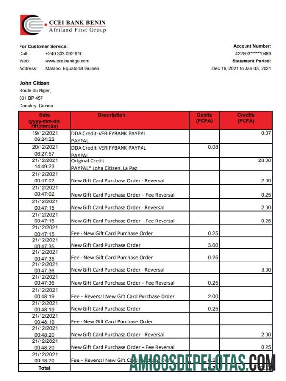 Premium Guinea Khatulistiwa CCEI bank Benin bank laporan easy to fill templat in .XLS and .PDF Berkas format