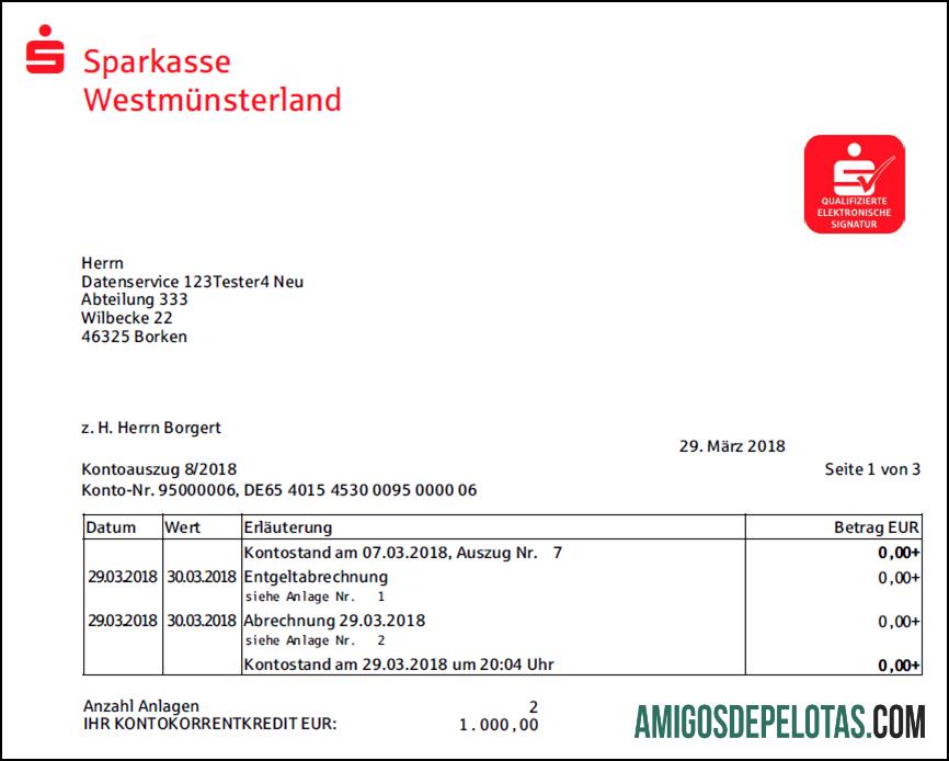 Jerman Sparkasse bank laporan desain