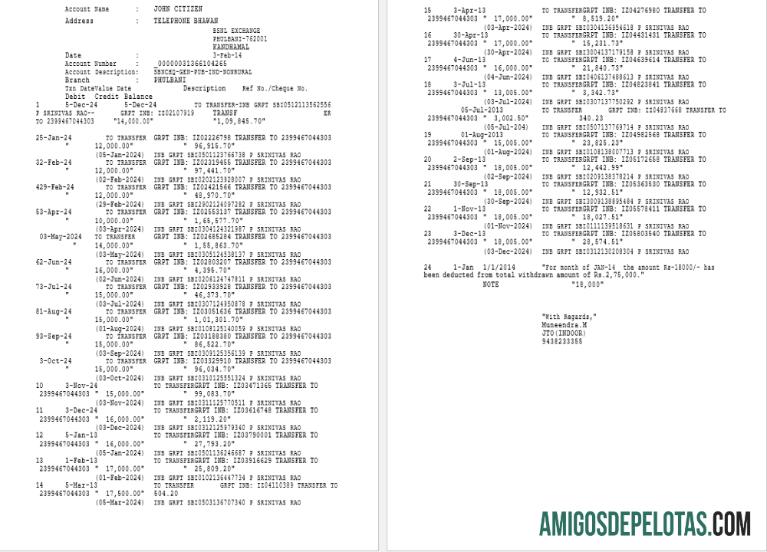 India Phulbani bank of India laporan Word and PDF Contoh, 2 pages templat