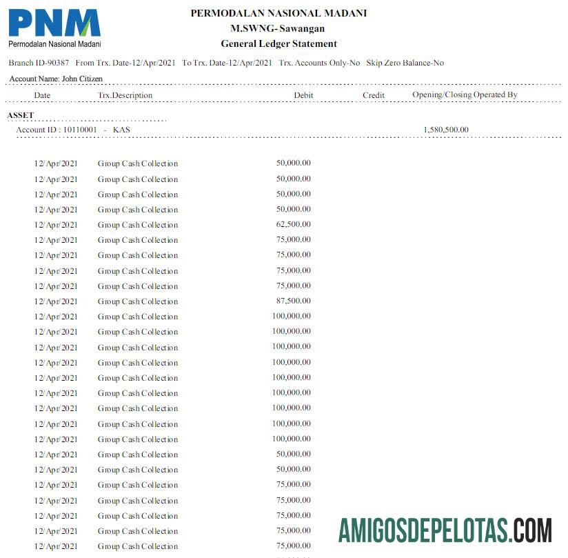 Realistis Indonesia Permodalan Nasional Madani bank laporan Word and PDF templat scr