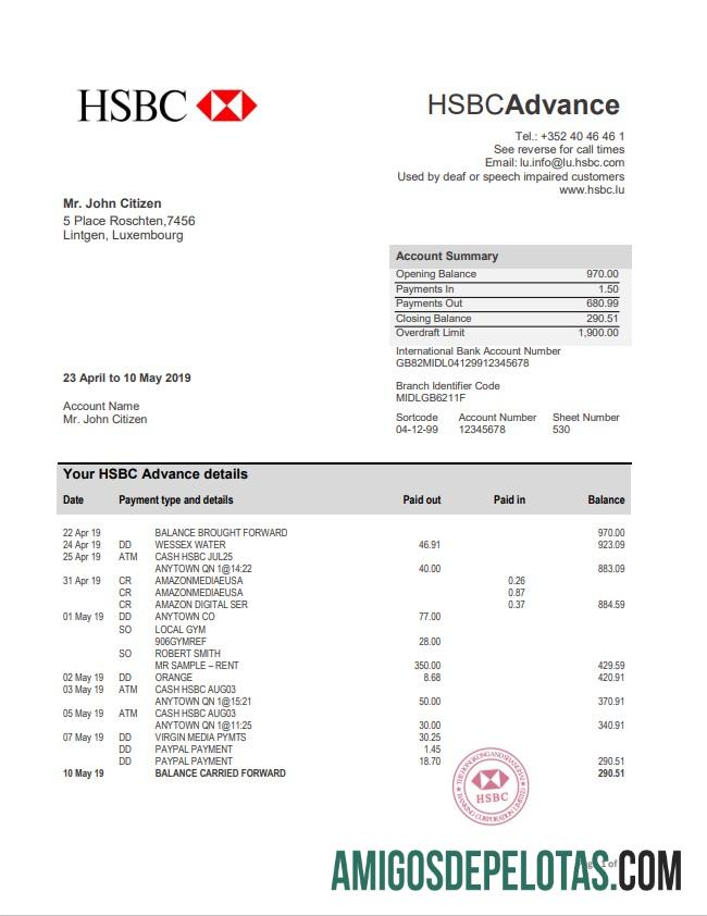 Luksemburg HSBC pratinjau