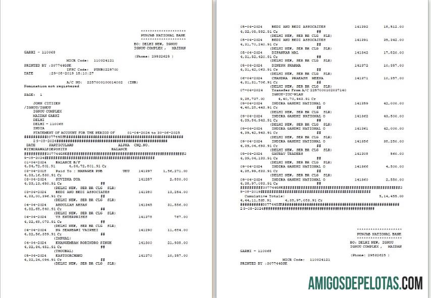 Berkualitas UEA Dubai PNB bank laporan Word and PDF templat, 2 pages