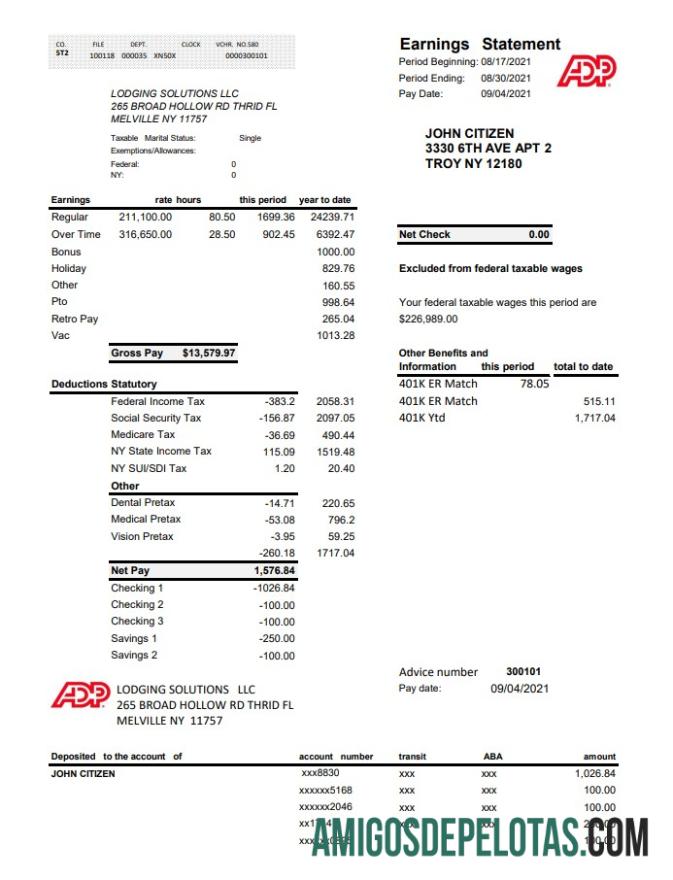 AS ADP bisnis corporate earnings laporan Excel PDF pratinjau