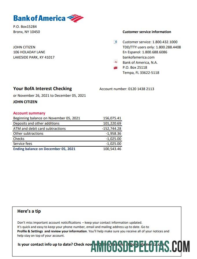 Premium AS bank of Amerika bank laporan easy to fill templat in .XLS and .PDF Berkas format