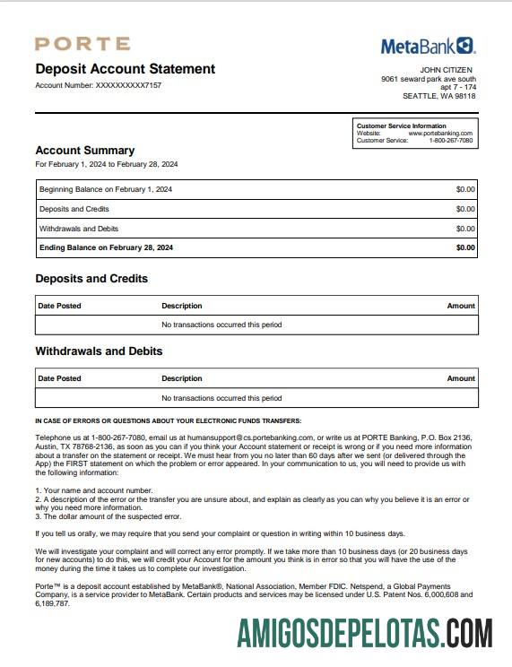 Premium AS Meta bank laporan Word and PDF templat