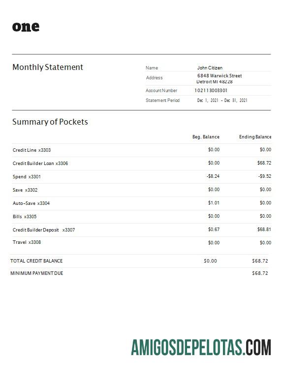 Realistis AS One bank laporan Word and PDF templat, 4 pages