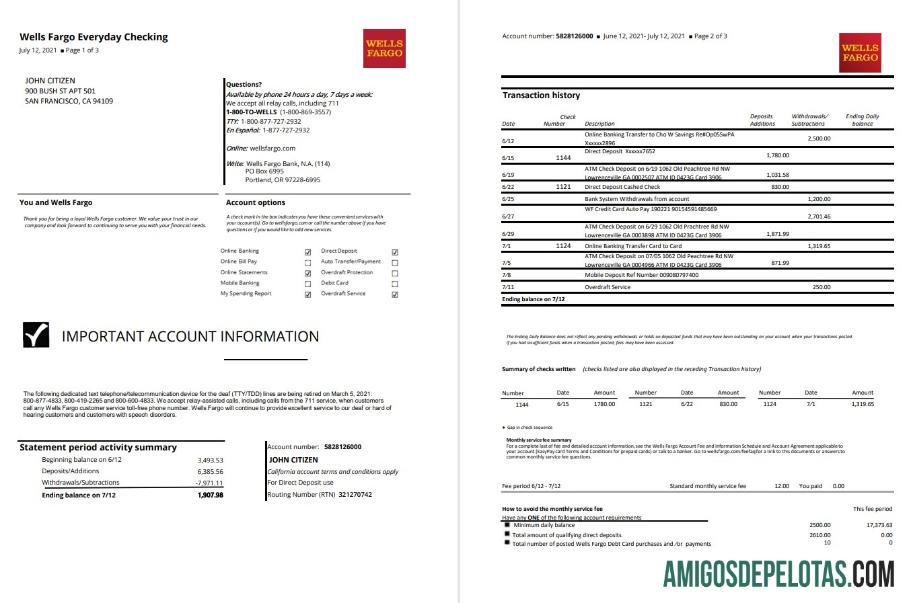 AS Wells Fargo 3 p makering