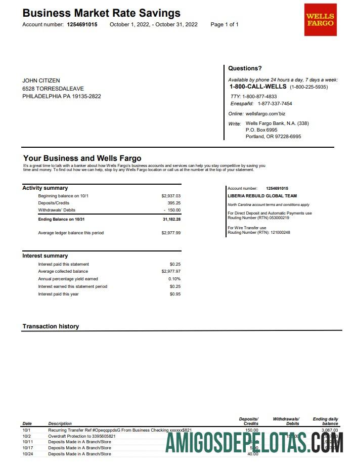AS Wells Fargo bank versi 2 makering