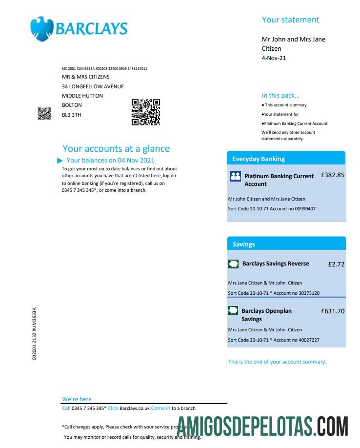 Berkualitas Inggris Raya Barclays bank laporan templat in .XLS and .PDF format, versi 2