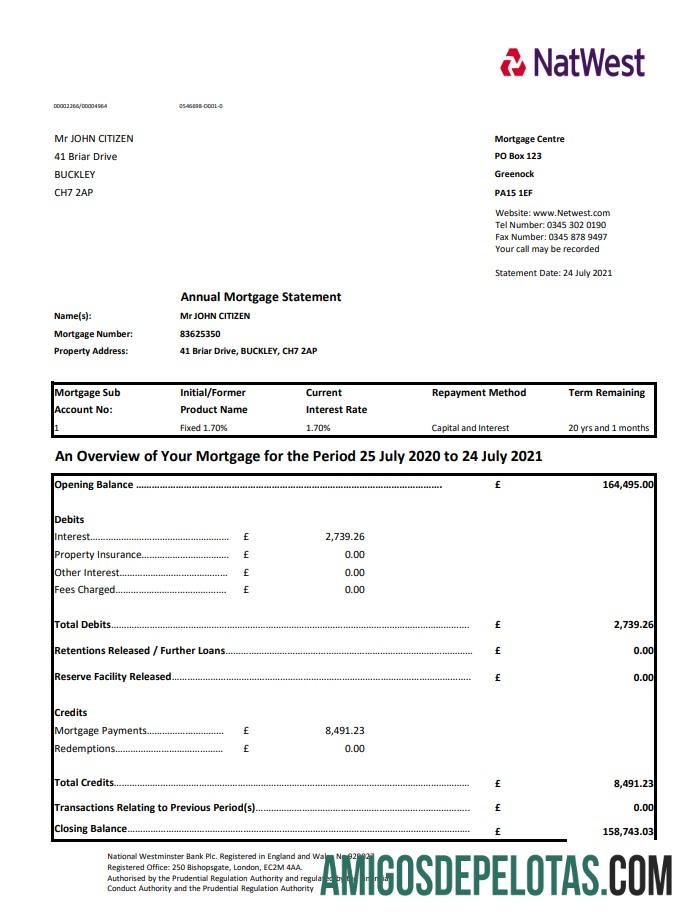 Berkualitas Inggris Raya NatWest bank laporan templat in .XLS and .PDF Berkas format