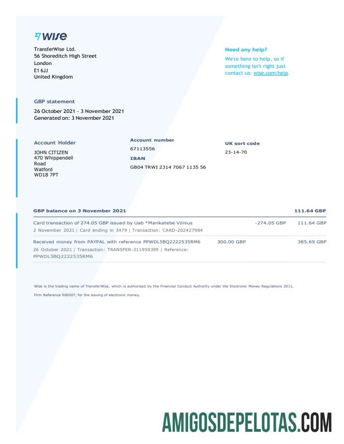 Dapat Diedit Inggris Raya Wise bank laporan templat in Word and PDF format