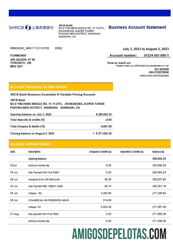 Dapat Diedit Shanghai Rural komersial bank enterprise laporan Word and PDF templat