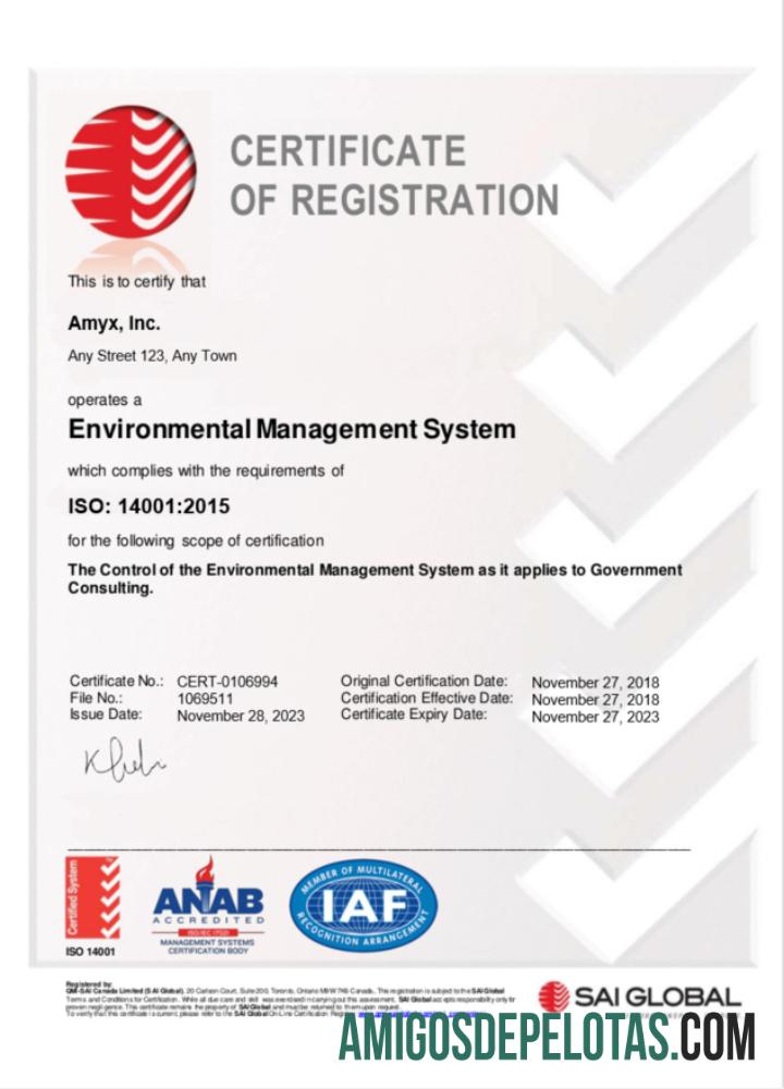 Premium Australia SAI GLOBAL sertifikat of bisnis pendaftaran Word and PDF templat