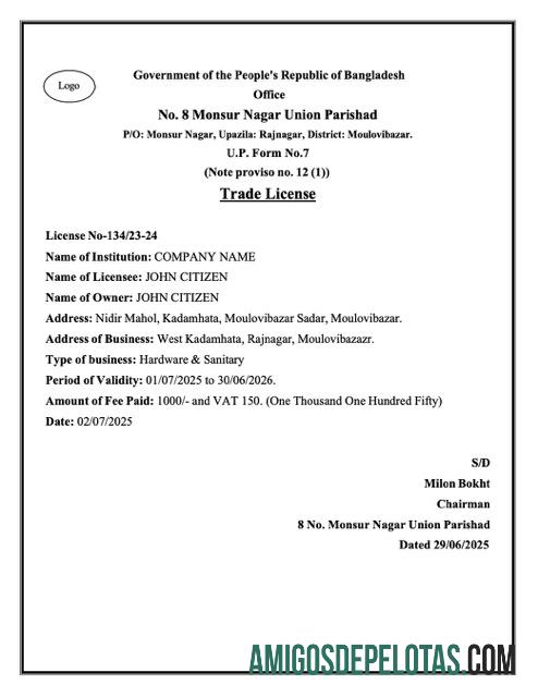 Berkualitas Bangladesh┬átrade lisensi Word and PDF templat