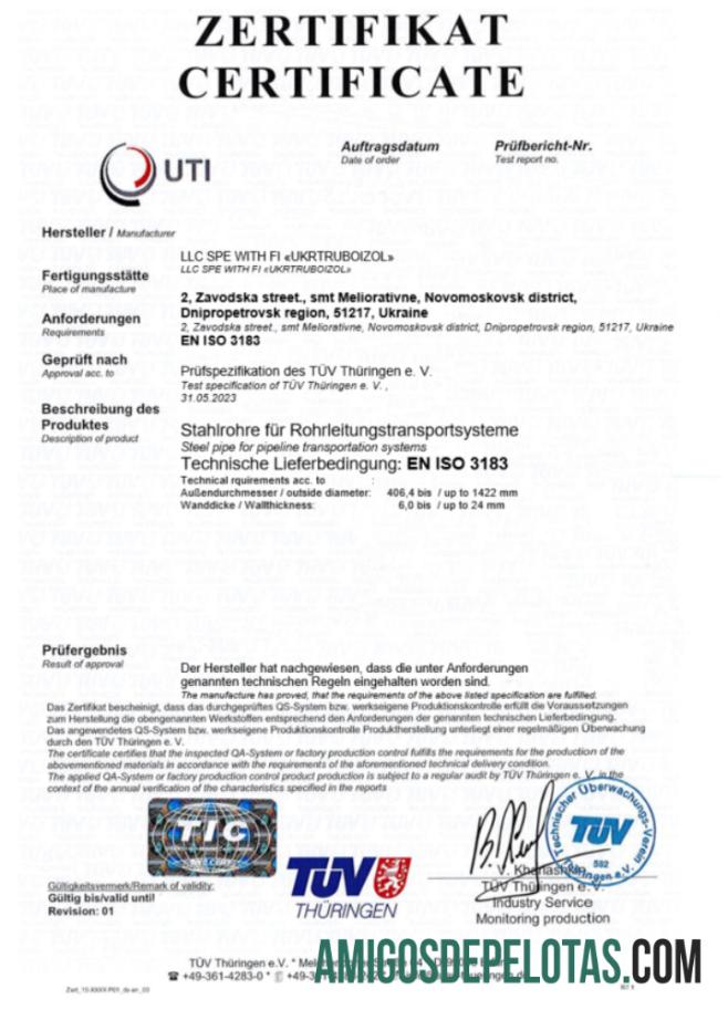 Realistis Jerman UTI sertifikat of pendaftaran Word and PDF templat