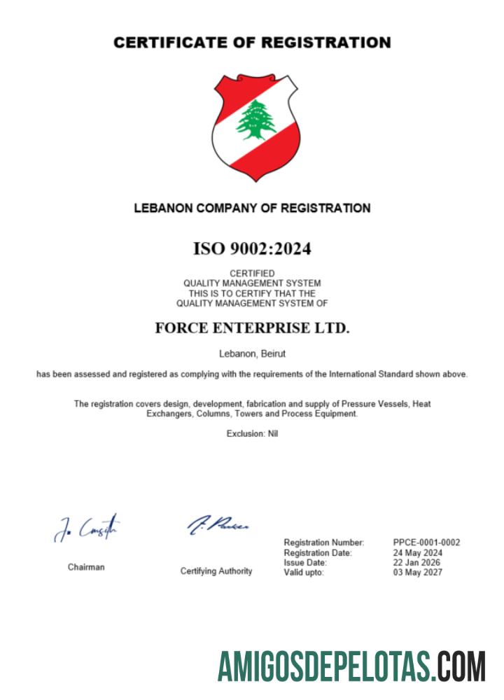 Profesional Lebanon Perusahaan pendaftaran sertifikat Word and PDF templat