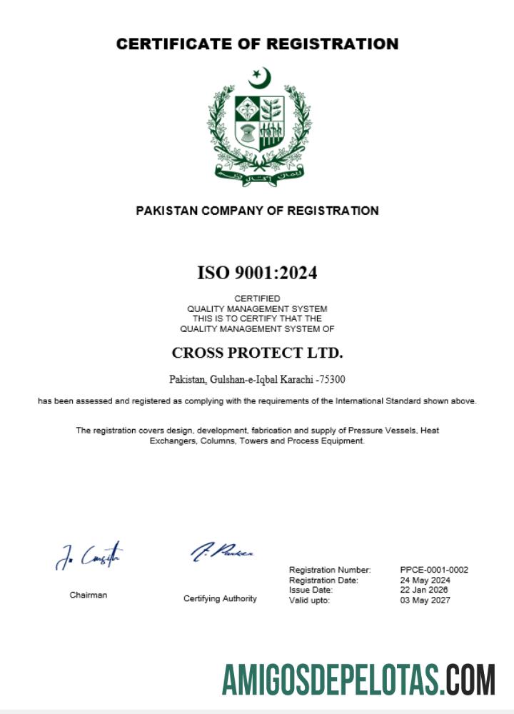 Premium Pakistan bisnis pendaftaran sertifikat Word and PDF templat