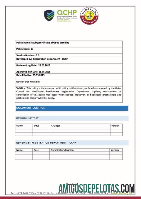 Dapat Diedit Qatar sertifikat of good standing Word and PDF templat