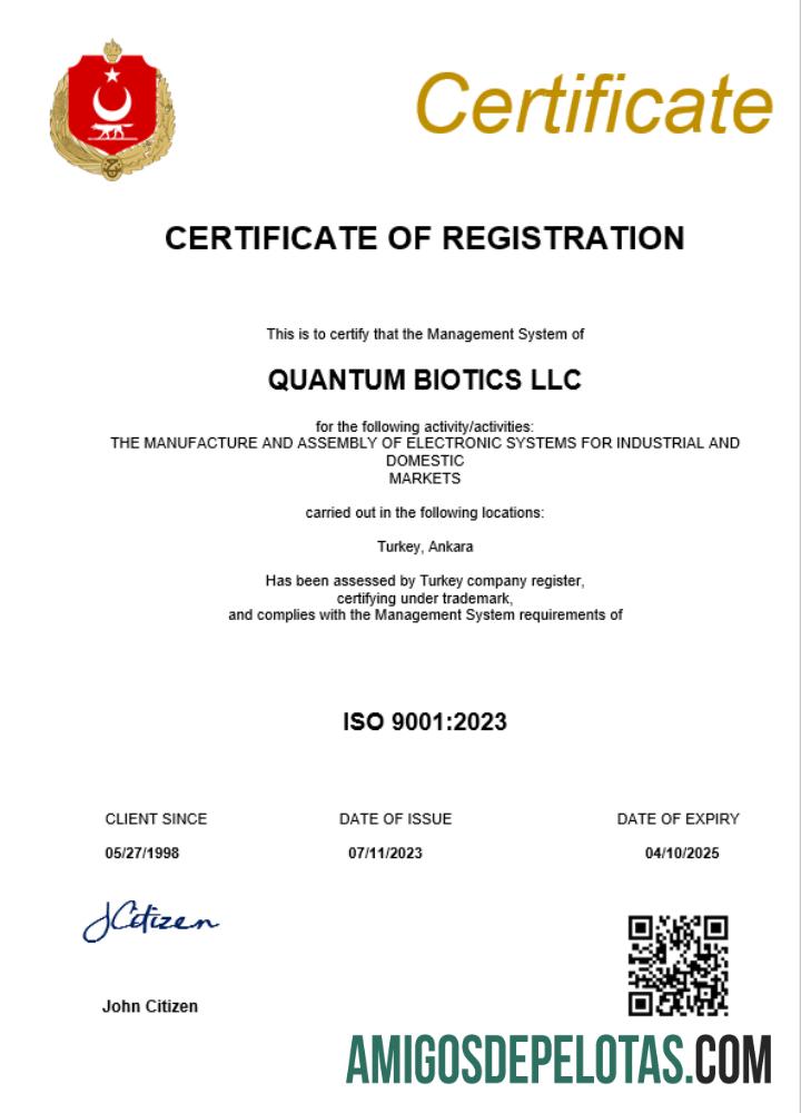 Profesional Turki bisnis pendaftaran sertifikat Word and PDF templat