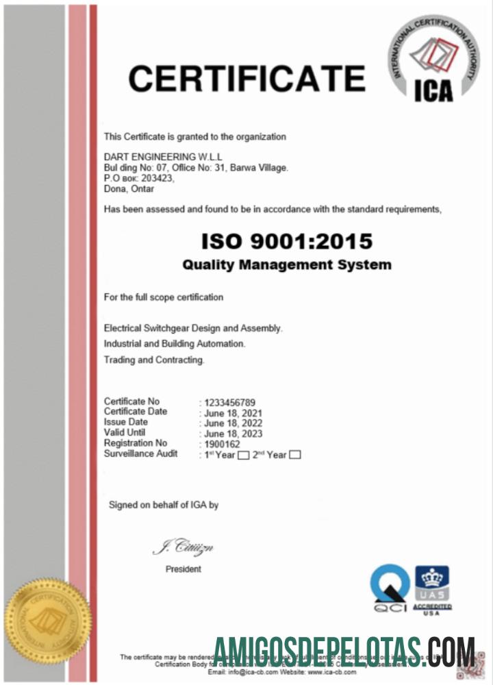 Dapat Diedit AS ICA certiificate of pendaftaran Word and PDF templat