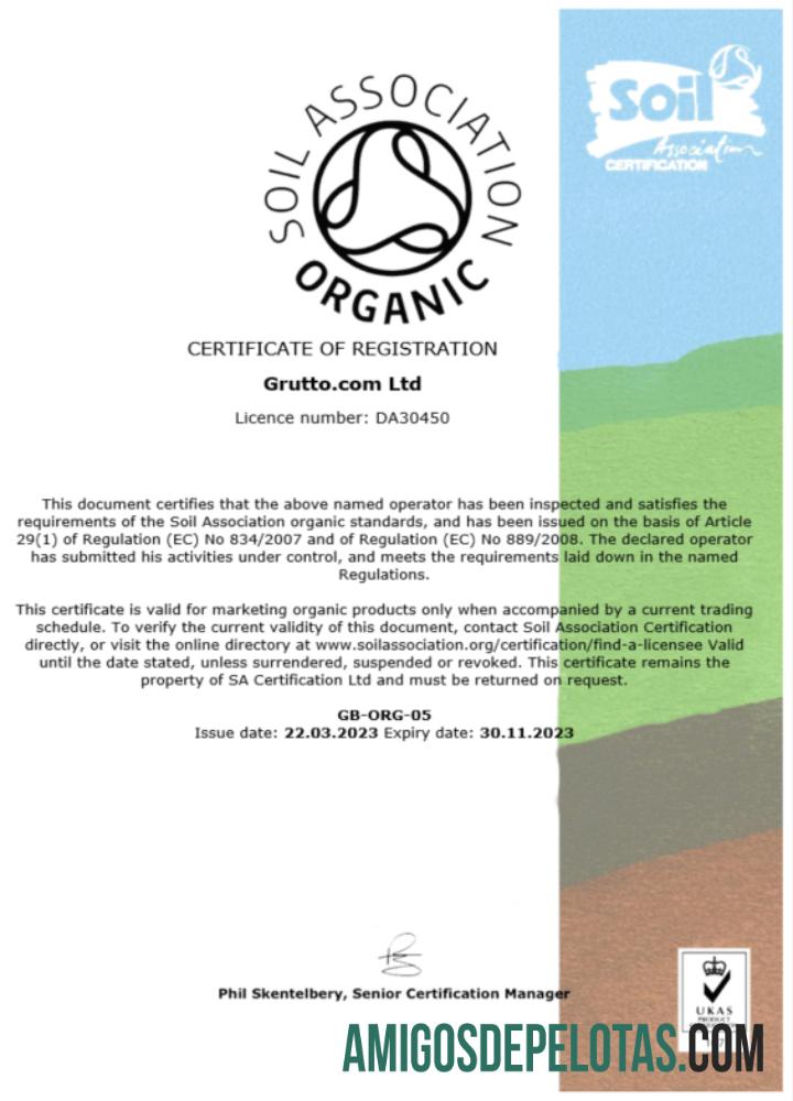 Dapat Diedit AS Soil Association sertifikat of pendaftaran Word and PDF templat