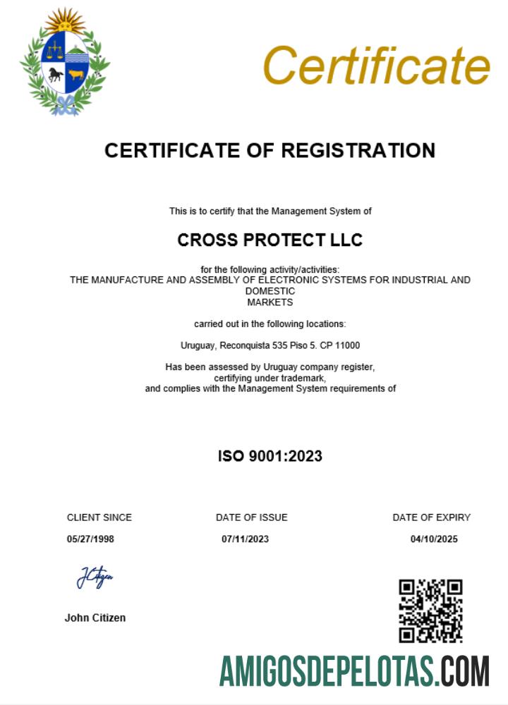 Profesional Uruguay bisnis pendaftaran sertifikat Word and PDF templat