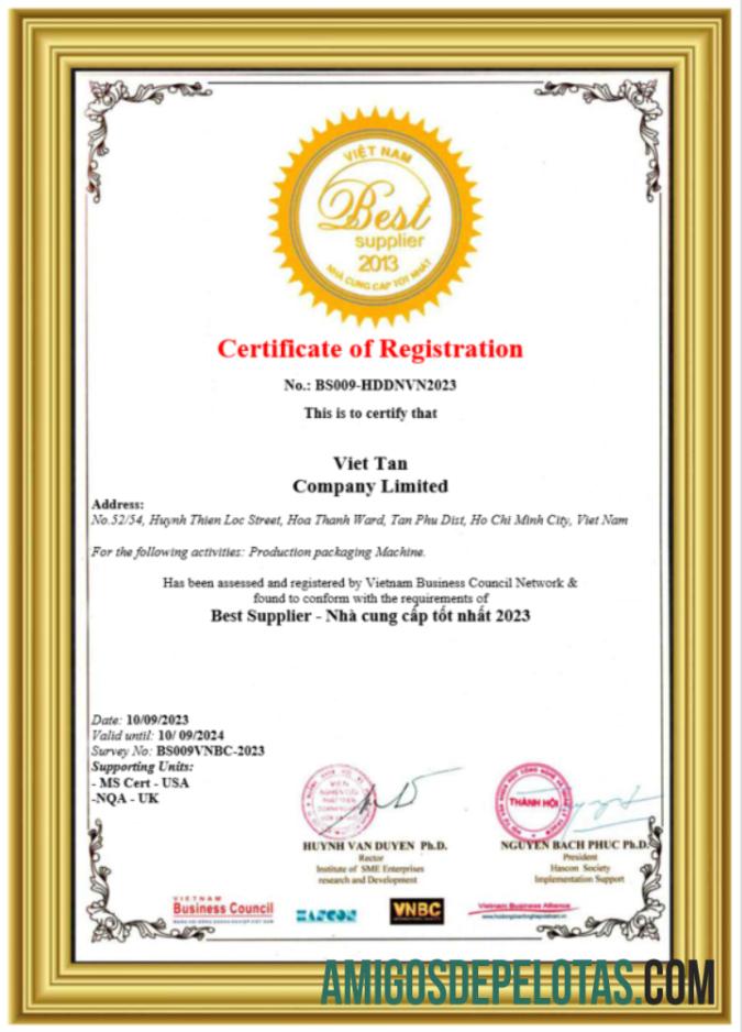 Dapat Diedit Vietnam sertifikat of pendaftaran Word and PDF templat