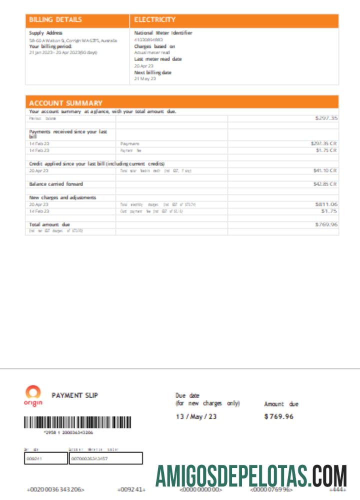 Origin Tagihan bisnis Tagihan, Halaman 2, SCR makering