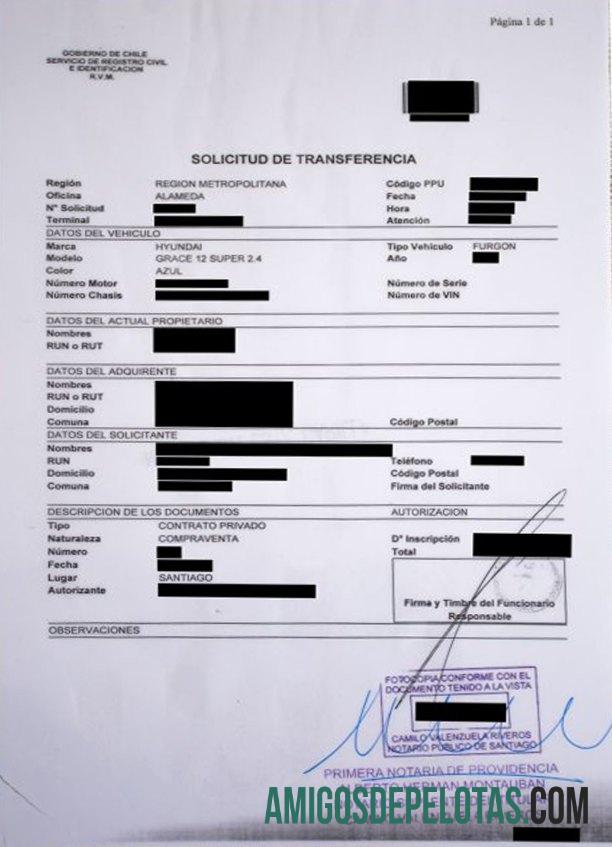 Chili vehicle pendaftaran sertifikat desain
