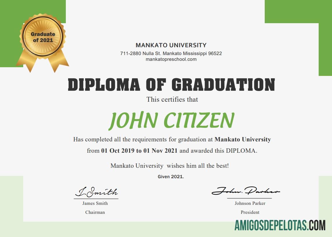 AS Diploma cert makering