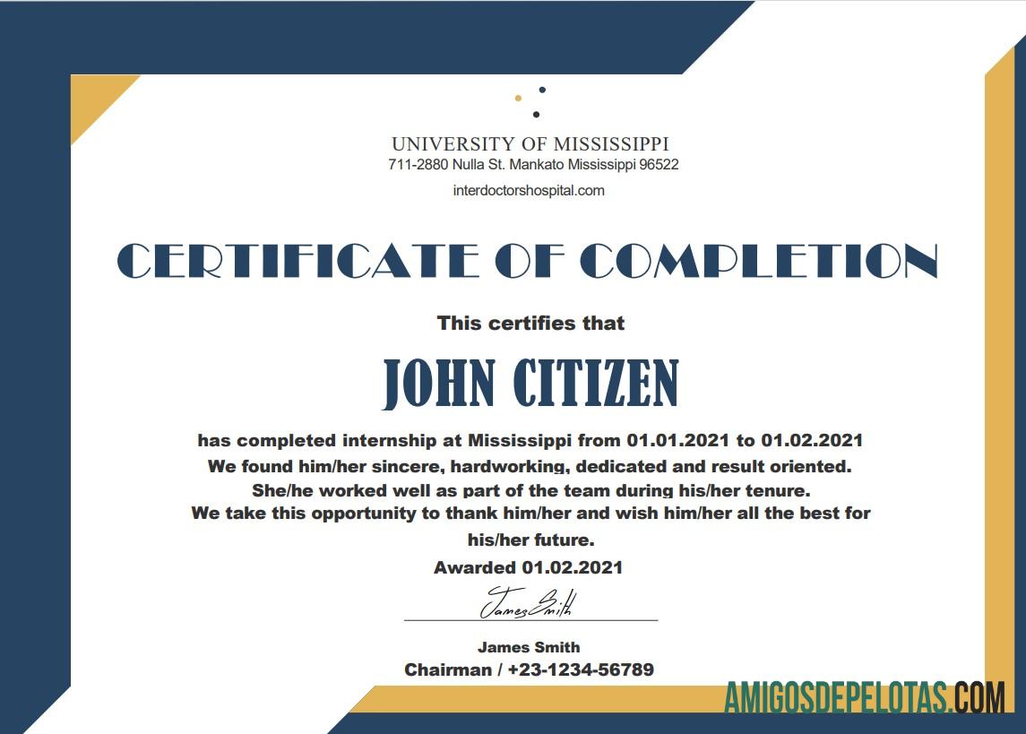 AS Internship cert templat