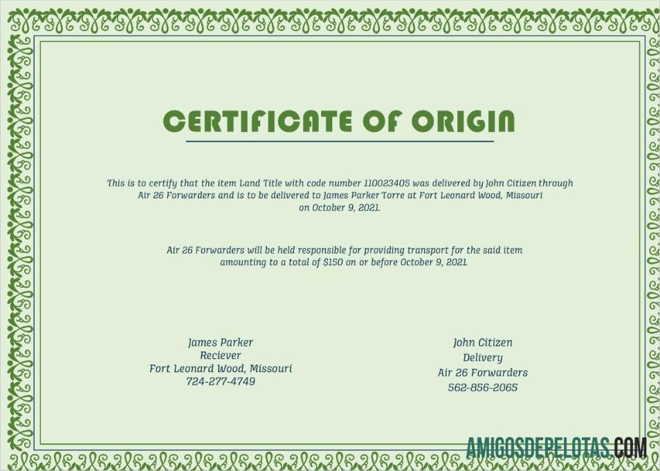 AS Origin Cert desain