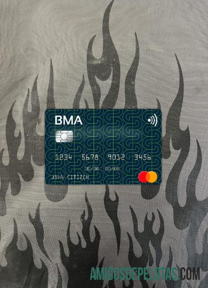 Afganistan bank Millie Afghan mastercard tampilan foto depan pratinjau