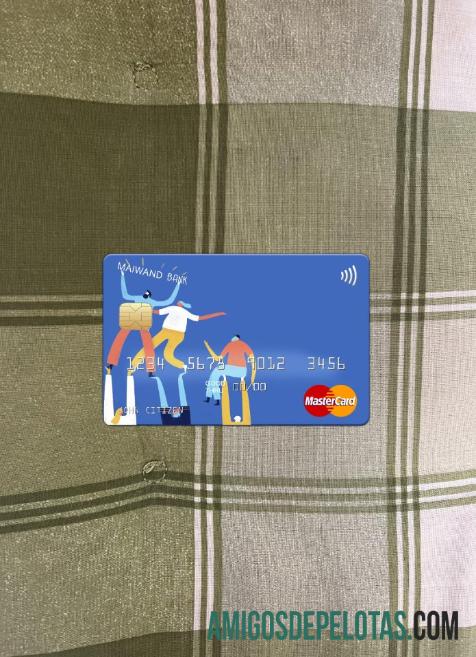 Afganistan Maiwand bank mastercard depan pratinjau
