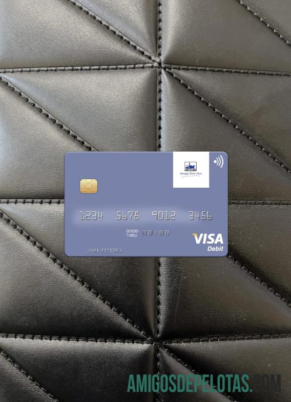 Africa Banking Corporation (ABC) Kenya visa Debit kartu tampilan foto depan desain