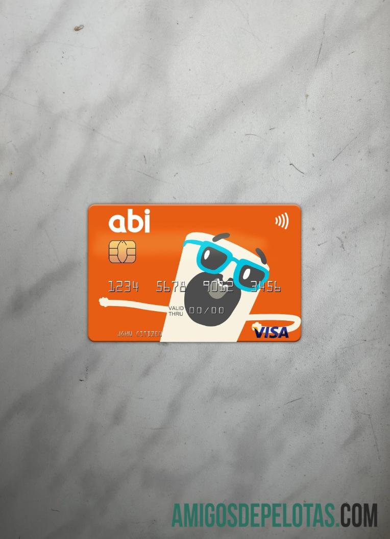 Albania American bank of Investments (ABI) visa kartu tampilan foto depan desain