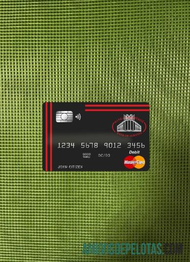 Albania bank of Albania bank mastercard tampilan foto depan templat