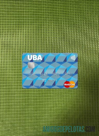 Albania United bank of Albania mastercard tampilan foto depan templat