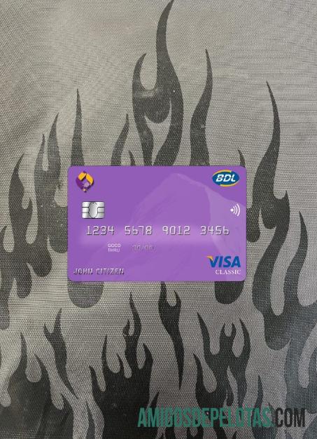 Aljazair Banque de developpement visa kartu tampilan foto depan desain