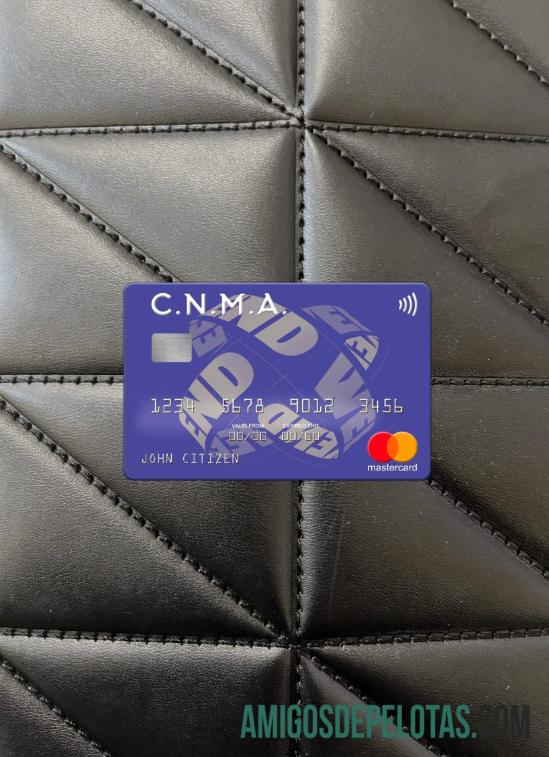 Aljazair Caisse Nationale de Mutualite╠ü Agricole mastercard tampilan foto depan sampel