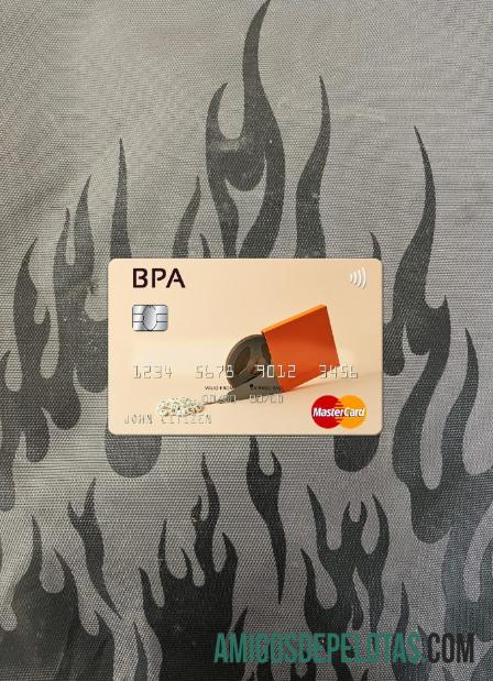 Andorra Banca Privada d'Andorra (BPA) mastercard tampilan foto depan makering