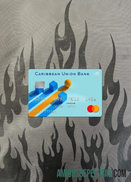Antigua dan Barbuda Caribbean serikat bank mastercard tampilan foto depan makering