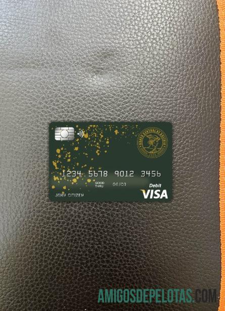 Bolivia Banco central de Bolivia bank visa kartu tampilan foto depan pratinjau