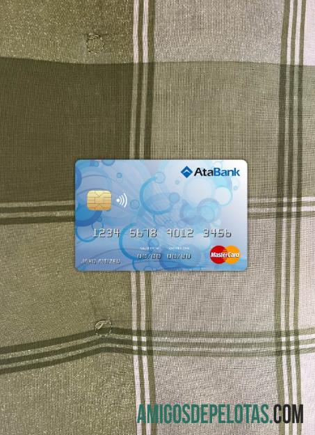 Bosnia dan Herzegovina Ata bank mastercard tampilan foto depan makering