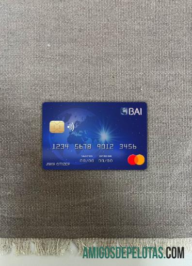 Tanjung Verde BAI bank mastercard tampilan foto depan makering