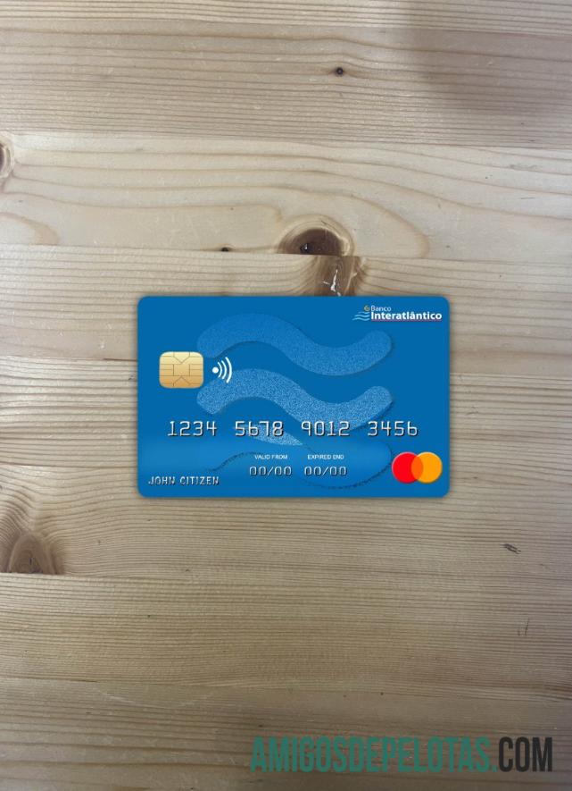 Tanjung Verde Banco Inter Atla╠éntico bank mastercard tampilan foto depan pratinjau