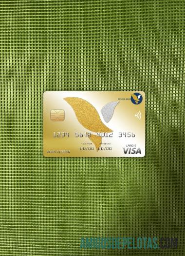 Kamboja Acleda bank visa kartu tampilan foto depan templat